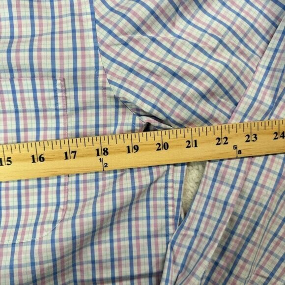 Vineyard Vines Shirt Mens Medium On The Go Performance Brrr Long Sleeve - Picture 4 of 10